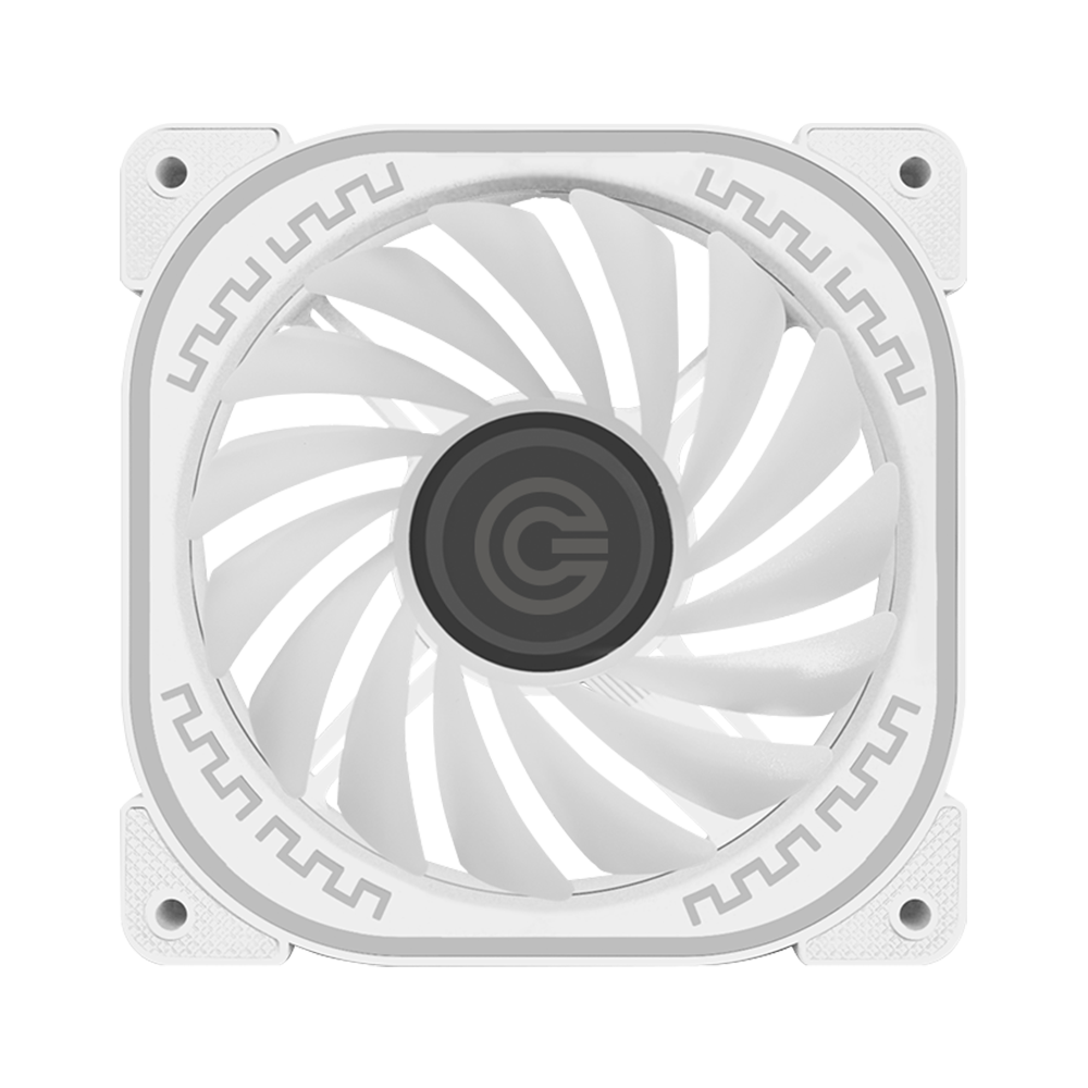 Infinity X1 ARGB White Gaming LED Fan - High Performance with Stunning Lighting