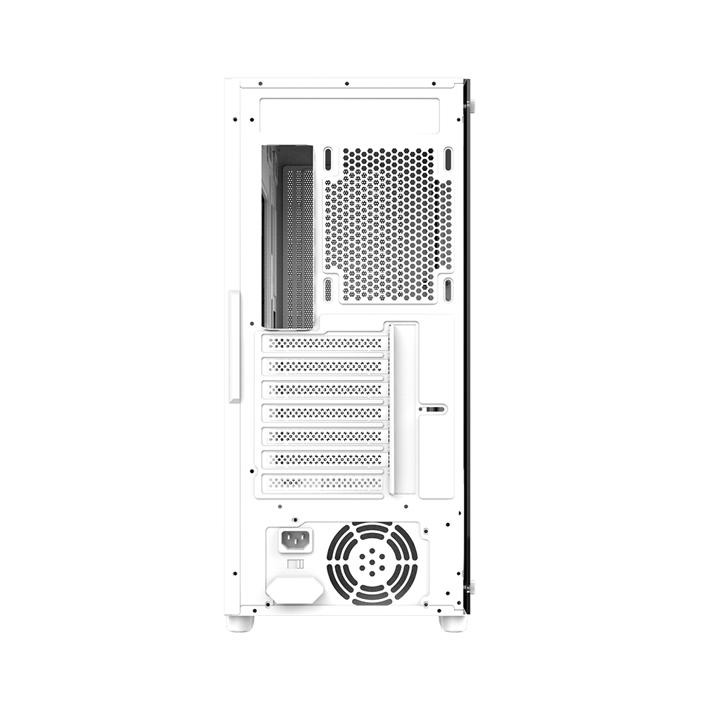 Eliminator X5 TYPEC 2.0 Mid-Tower Computer Case Gaming Cabinet - White