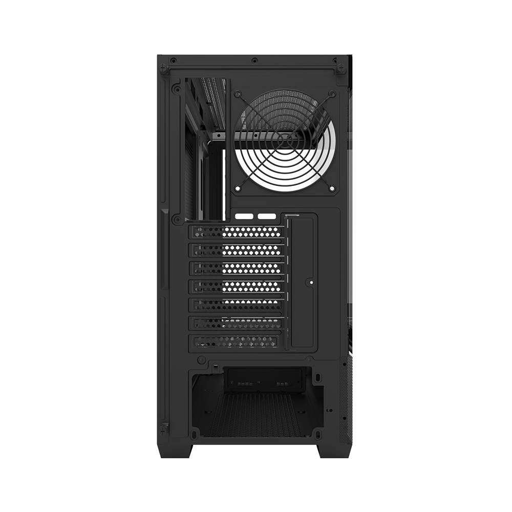 Defender ZX3 Mid-Tower Computer Case Gaming Cabinet - Black